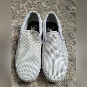 Vans Classic Slip-On (Perf Leather) Shoe